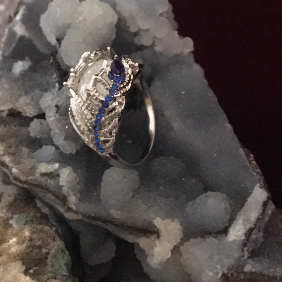 ⬇️Unique floral Moonstone⬇️ - Picture 6 of 7